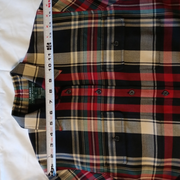 Lauren by Ralph Lauren Plaid Button Down S - Picture 5 of 7